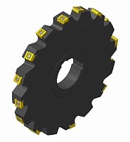 Фреза дисковая DM200Z4-50-21-R215-S5